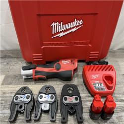AS-IS Milwaukee 12-Volt Lithium-Ion Force Logic Cordless Press Tool Kit