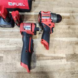 HOUSTON LOCATION - AS - IS Milwaukee 2 Tool Combo Kit W/ (2) Battery & Charger