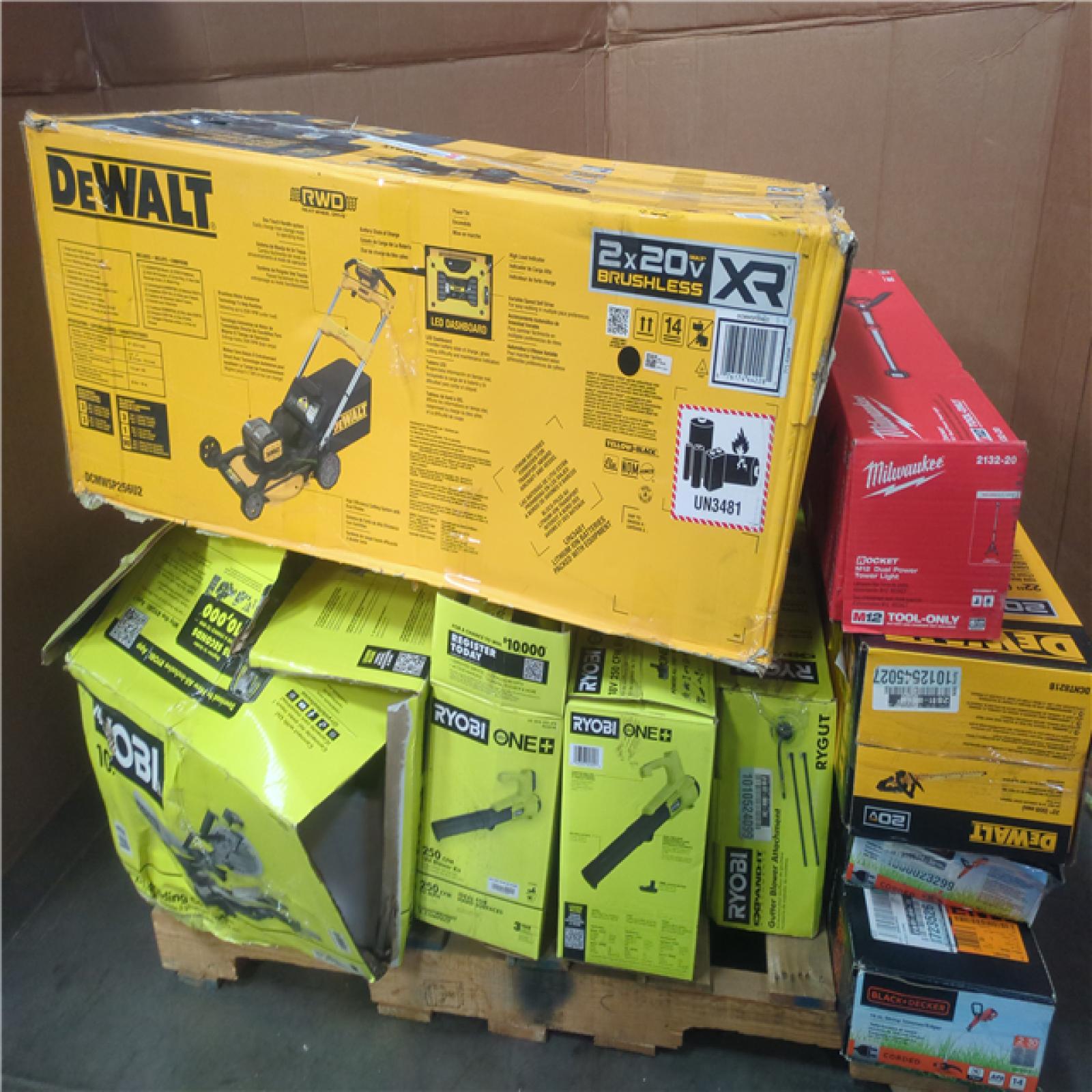 CALIFORNIA AS-IS TOOL PALLET