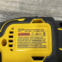 AS-IS DEWALT ATOMIC 20V MAX Cordless Brushless Oscillating Multi Tool Kit