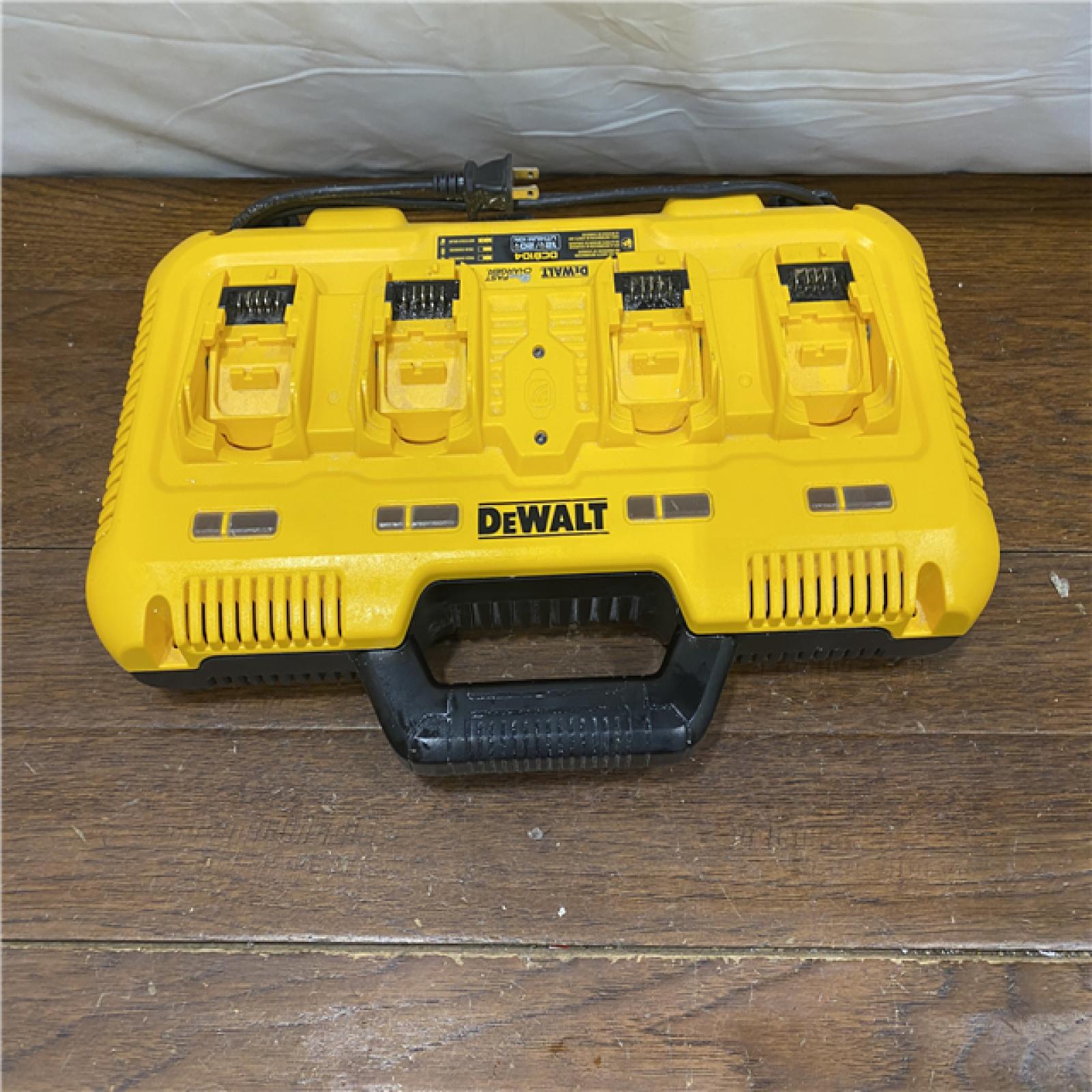 AS-IS DEWALT 12V/20V/60V MAX 4-Port Lithium-Ion Battery Charger