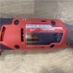 AS-IS Milwaukee FUEL 12V Lithium-Ion 1/2 in. Compact Cordless Ratchet (Tool-Only)