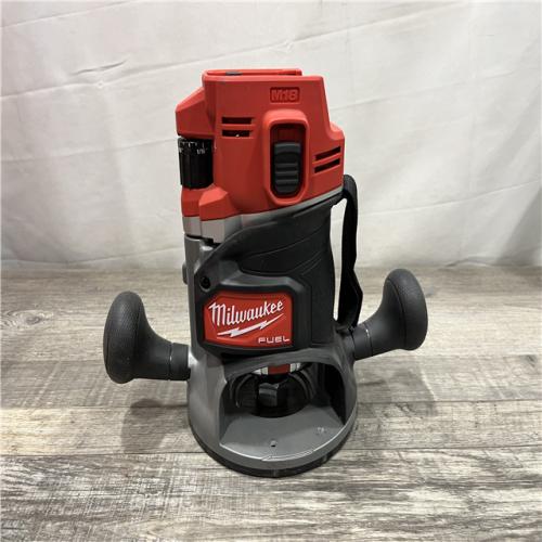AS-IS Milwaukee FUEL 18V Lithium-Ion Cordless Brushless 1/2 in. Router (Tool-Only)
