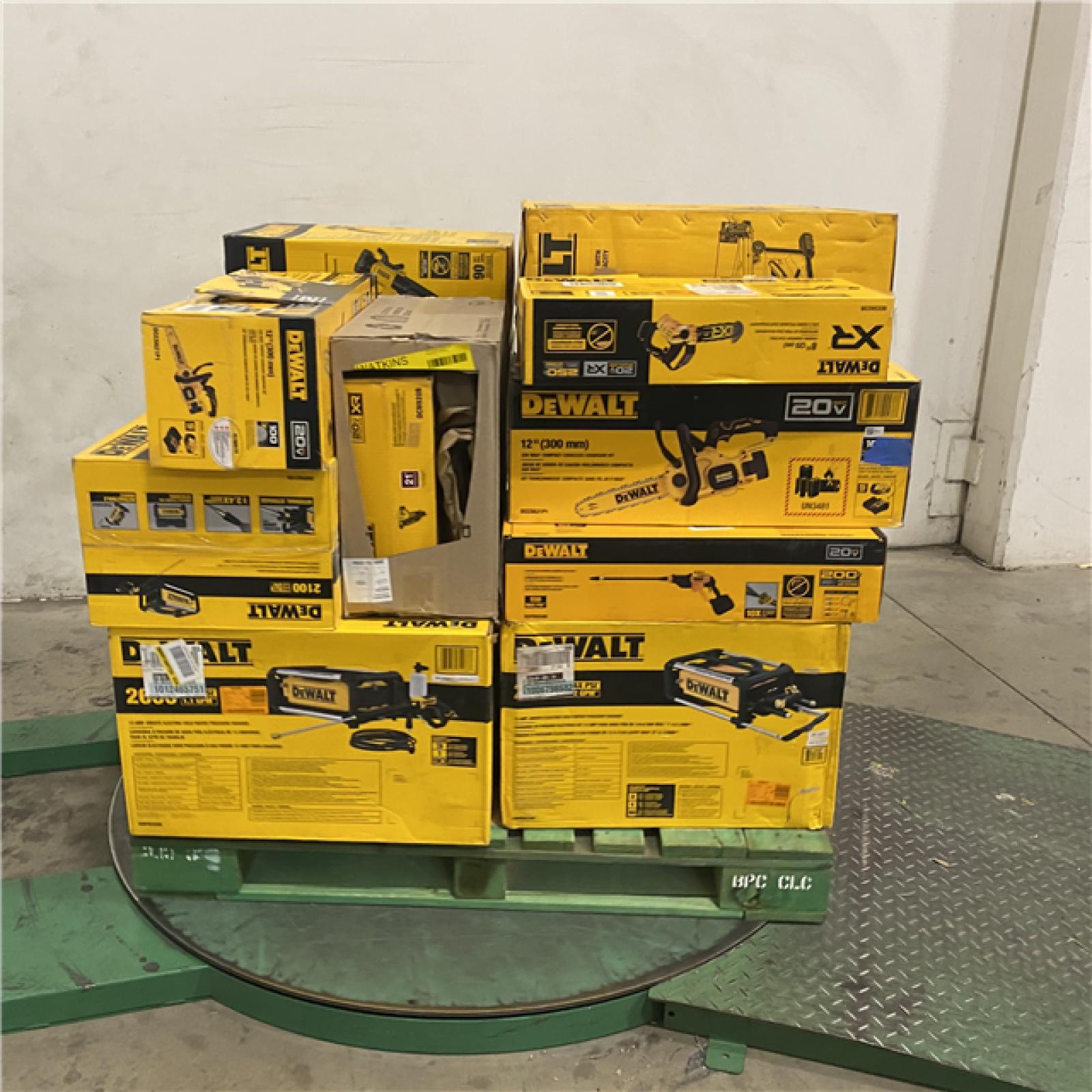 Dallas Location - As-Is DEWALT Tool Pallet