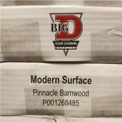 Phoenix NEW Big D Floor Covering Pinnacle Barnwood Vinyl Flooring Pallet of 48