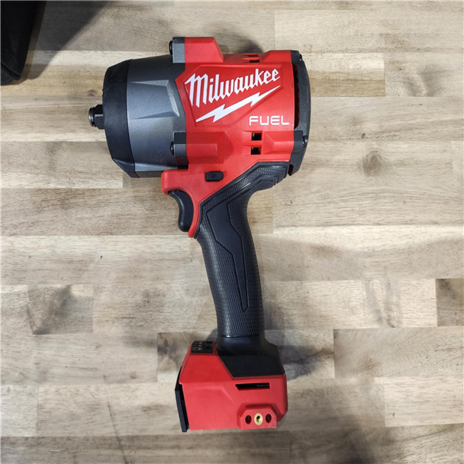 HOUSTON LOCATION - AS-IS Milwaukee M18 1/2 in. Cordless Brushless High Torque Impact Wrench Kit (Battery & Charger)