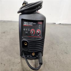 Phoenix Location Like NEW Condition Lincoln Electric 180 Amp Weld-Pak 180i Multi-Process Stick/MIG/Flux-Core/TIG, 120V or 230V Aluminum Welder with Spool Gun sold separately