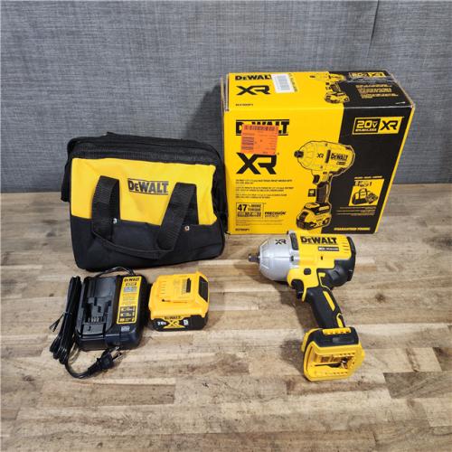 HOUSTON LOCATION - AS-IS DEWALT 20V MAX* XR 1/2 High Torque Impact Wrench W/ BATTERY & CHARGER