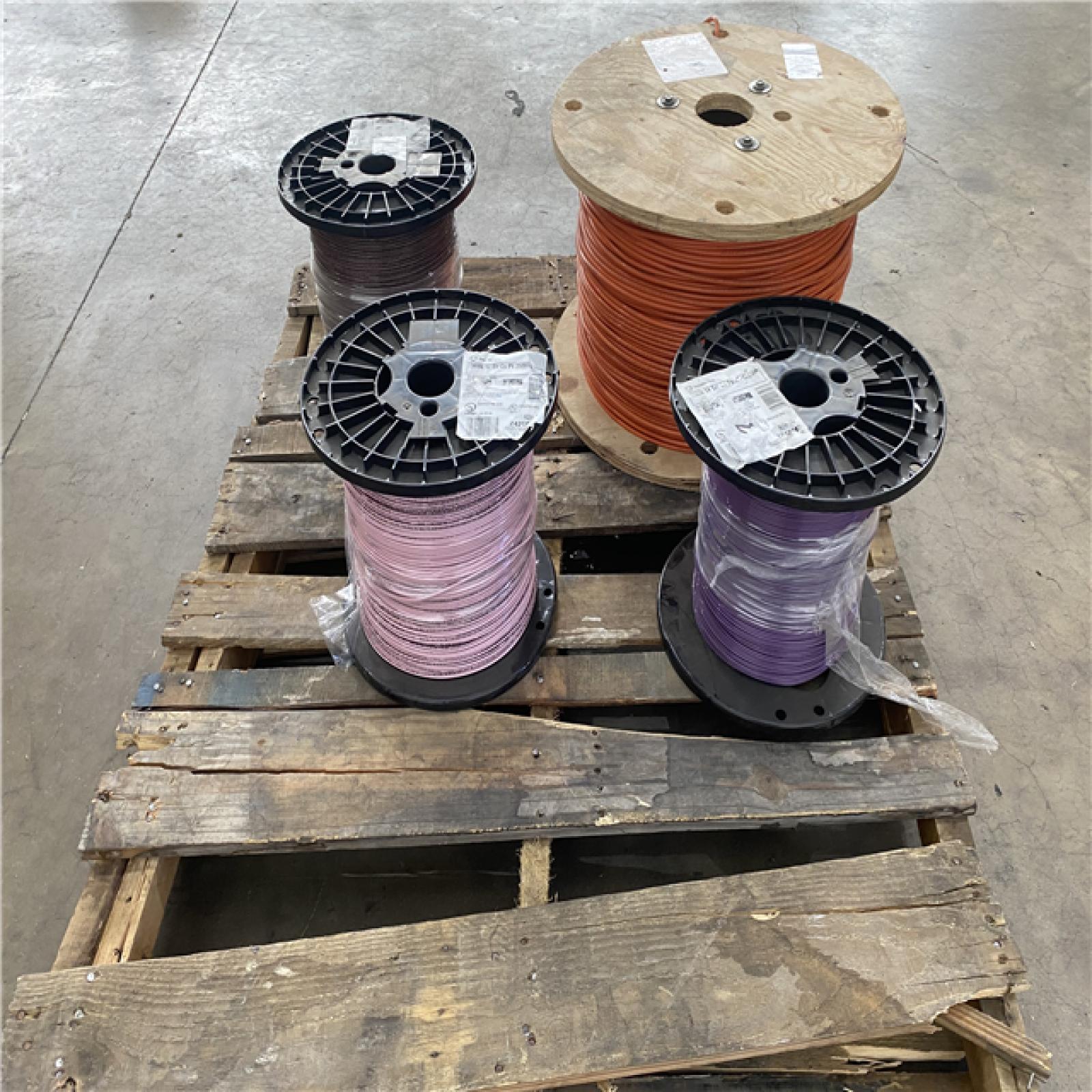 Houston Location AS IS - All Copper Wire (4) Rolls
