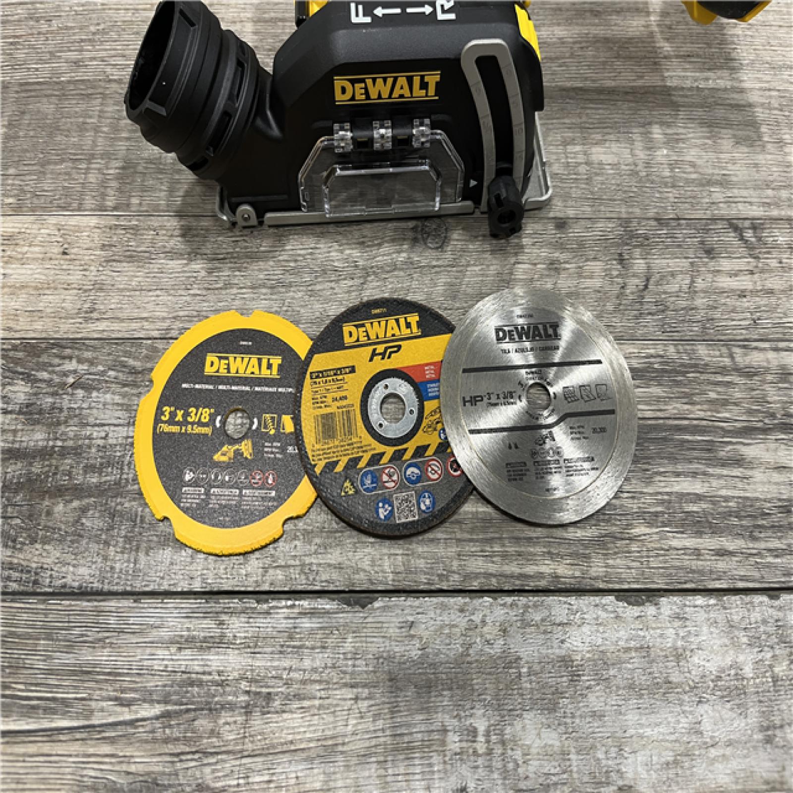 AS-IS DEWALT 20V XR Cordless 3 in. Cut-Off Tool (Tool Only)