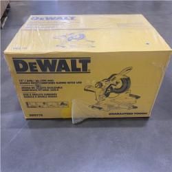 NEW- DeWalt 15 Amps 12 in. Corded Dual-Bevel Sliding Compound Miter Saw