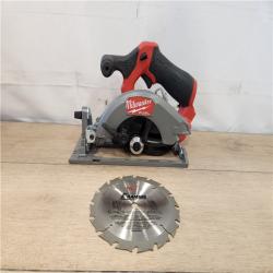 AS-IS- Milwaukee FUEL 12V Lithium-Ion Brushless 5-3/8 in. Cordless Circular Saw (Tool-Only)