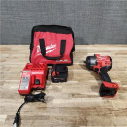 HOUSTON LOCATION - AS-IS Milwaukee FUEL 18V Lithium-Ion Brushless Cordless 1/2 in. Impact Wrench w/Friction Ring Kit