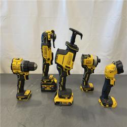 AS-IS - DEWALT 20-Volt MAX Lithium-Ion Cordless 7-Tool Combo Kit