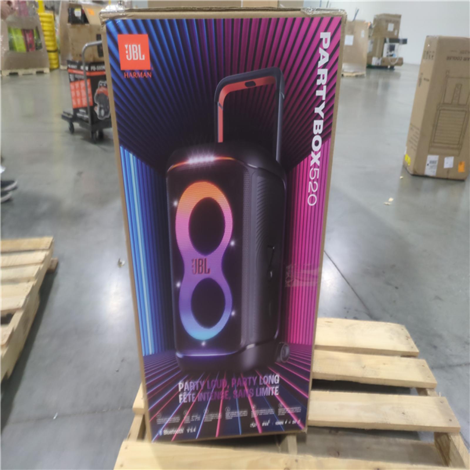 CALIFORNIA AS-IS JBL PARTYBOX520