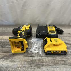 AS-IS DEWALT Atomic 20V Lithium-Ion Cordless Compact 1/2 in. Drill/Driver Kit