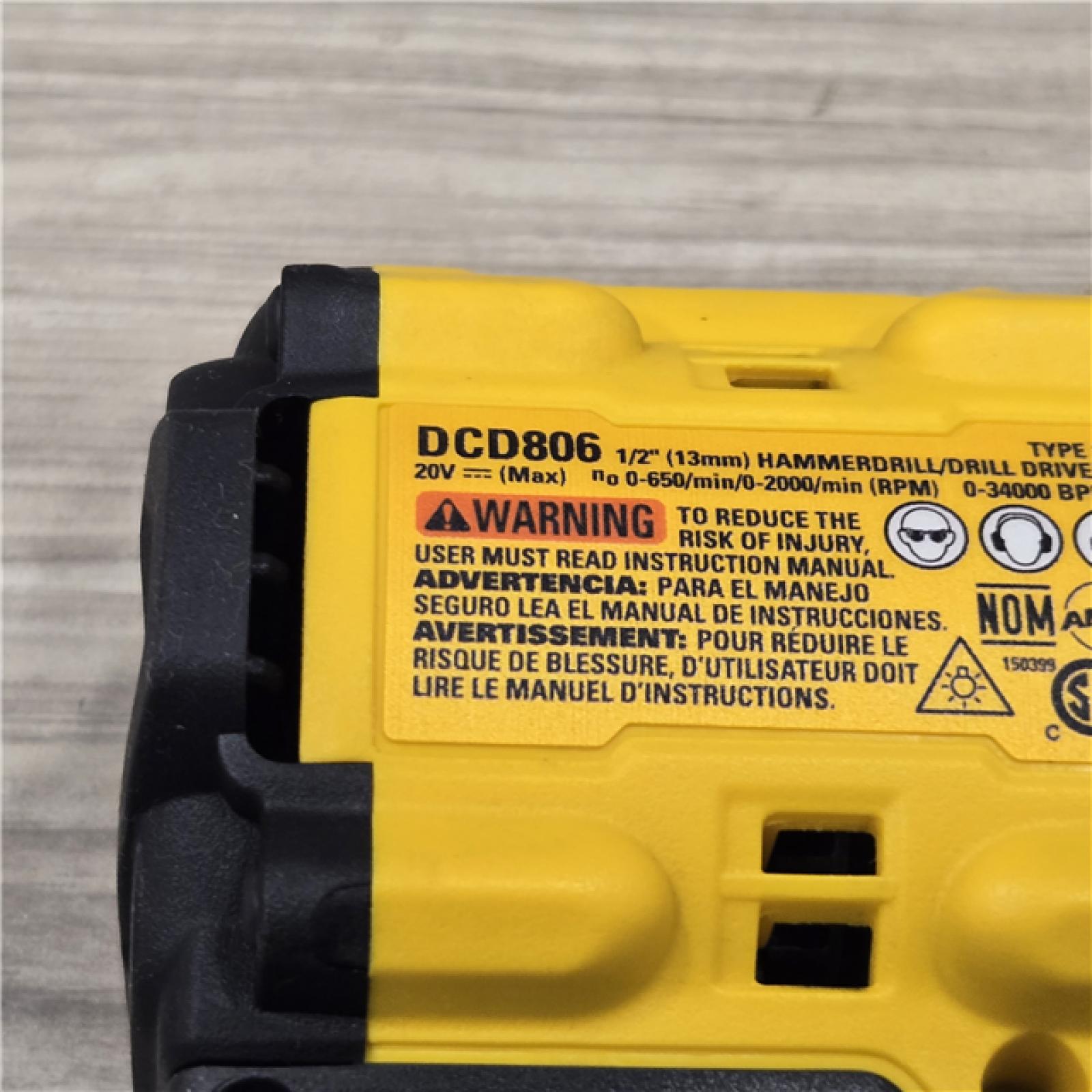 AS-IS DeWalt 20V MAX XR 1/2 in. Cordless Hammer Drill (Tool-Only)