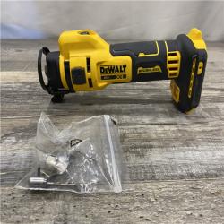 AS-IS DEWALT XR 20V Lithium-Ion Cordless Rotary Drywall Cut-Out Tool (Tool Only)