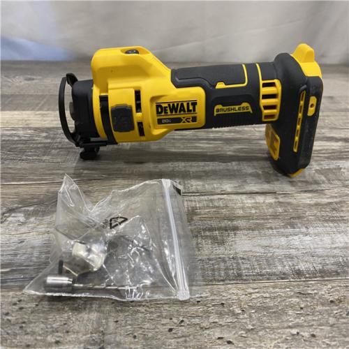 AS-IS DEWALT XR 20V Lithium-Ion Cordless Rotary Drywall Cut-Out Tool (Tool Only)