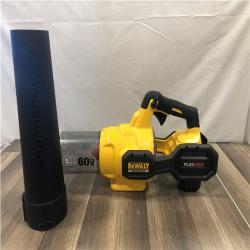 AS-IS DEWALT FLEXVOLT 60V MAX 125 MPH 600 CFM Brushless Cordless Battery Powered Blower (Tool Only)