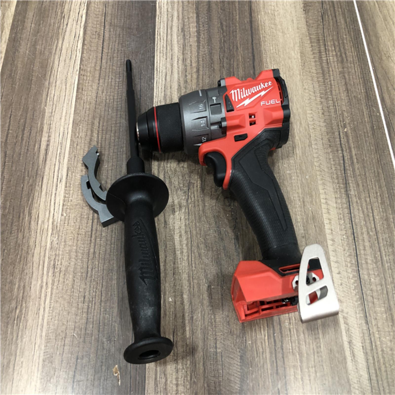 AS-IS Milwaukee FUEL 18V Lithium-Ion Brushless Cordless 1/2 in. Hammer Drill/Driver (Tool-Only)