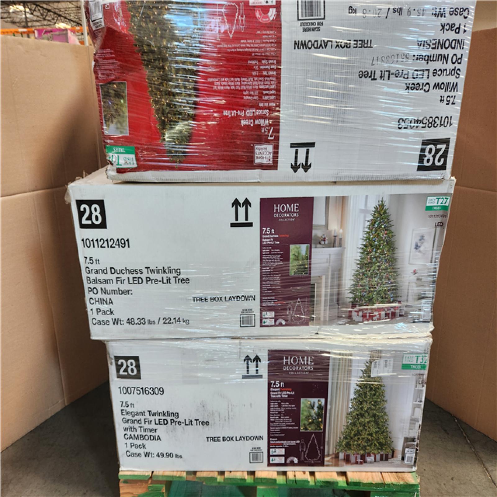 California AS-IS Holiday Pallet