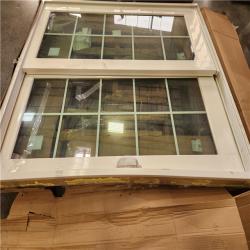 Phoenix MP Doors 72 in. x 80 in. Woodgrain Interior and Smooth White Exterior Left-Hand Composite Sliding Patio Door with 10-Lite GBG