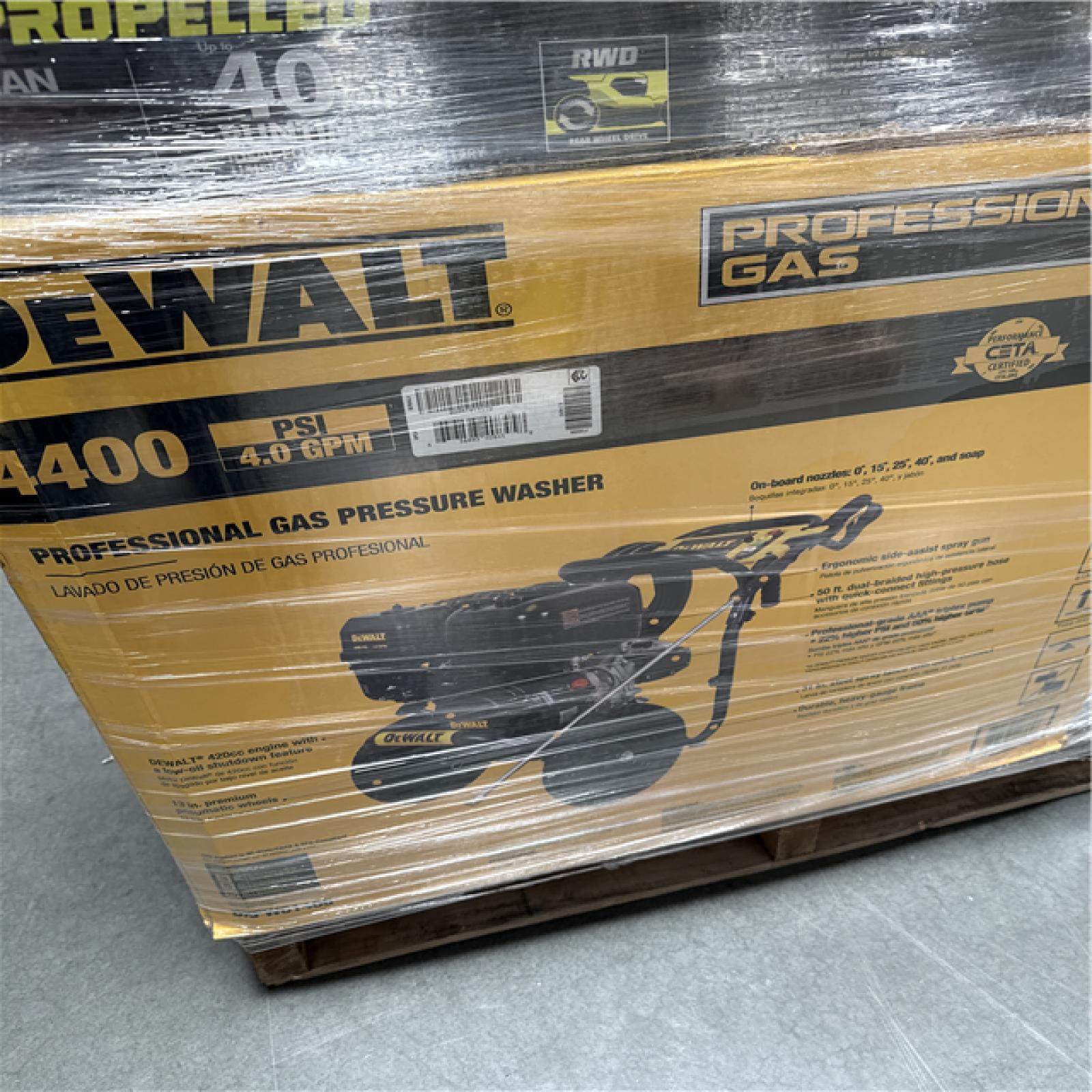 California AS-IS Outdoor Power Equipment