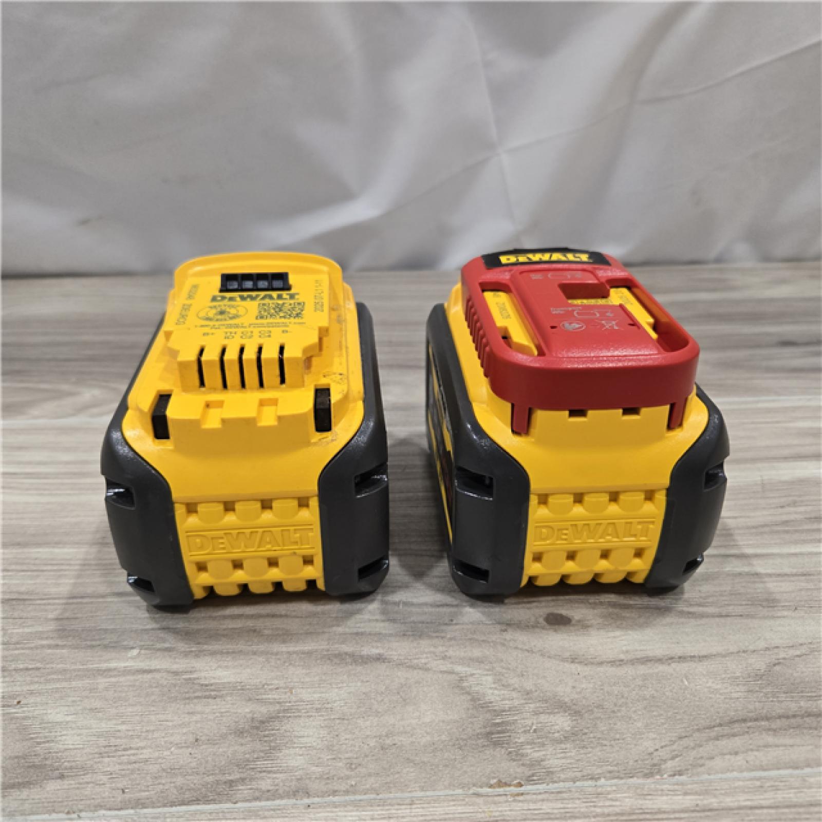 AS-IS DEWALT FLEXVOLT 20-Volt/60-Volt MAX Lithium-Ion 6.0Ah Battery Pack (2-Pack)