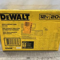 NEW - DEWALT 20V MAX Compact Cordless Bluetooth Radio (Tool Only)