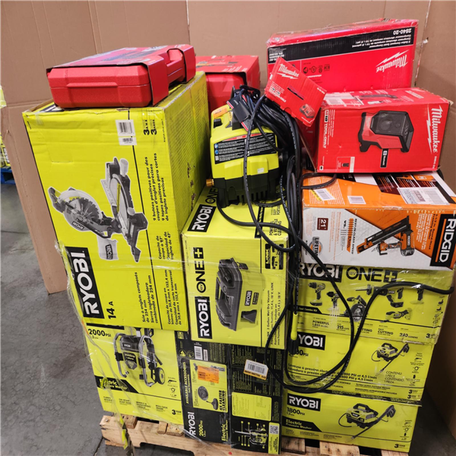 CALIFORNIA AS-IS TOOL PALLET