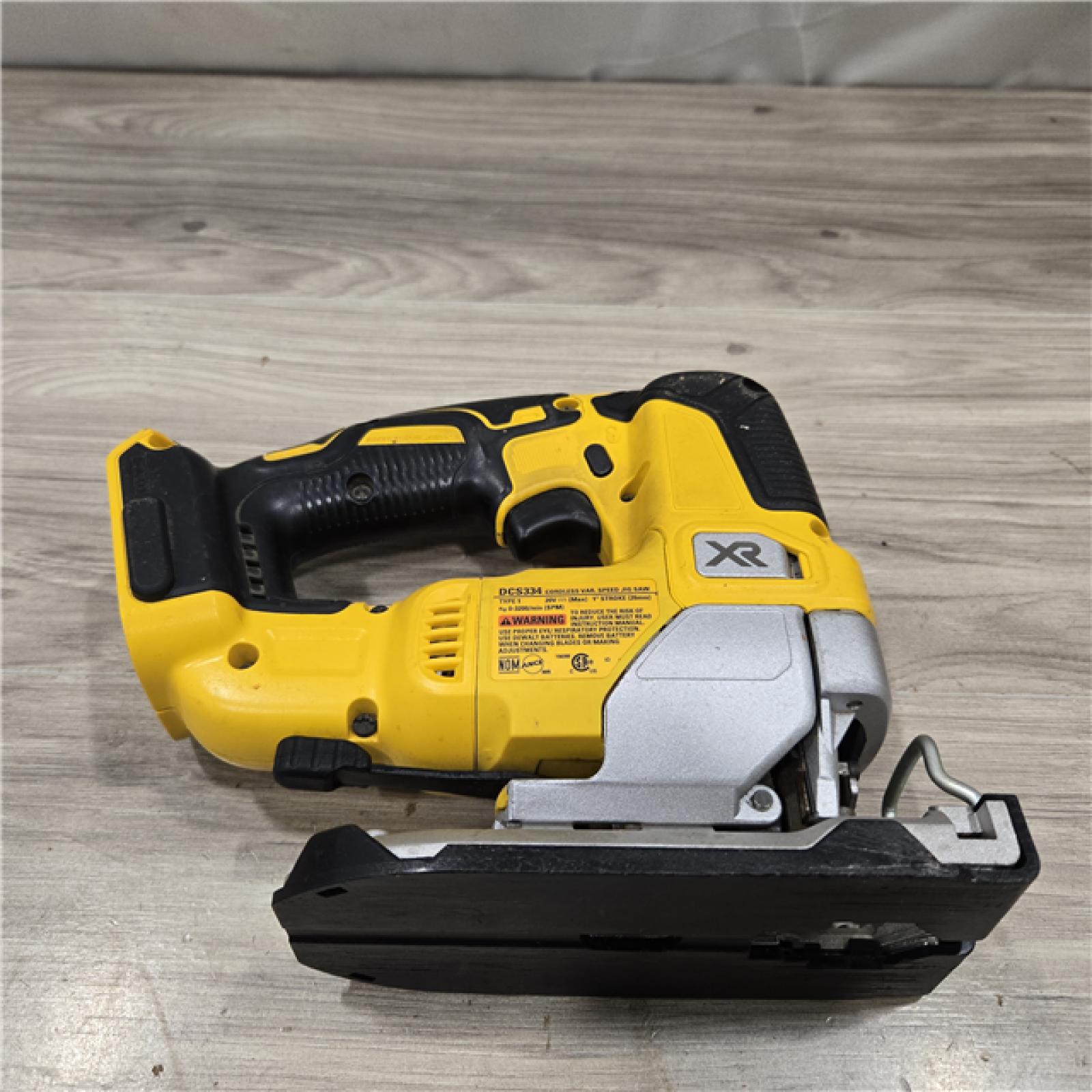 AS-IS DeWalt 20V MAX XR Cordless Jigsaw (Tool Only)