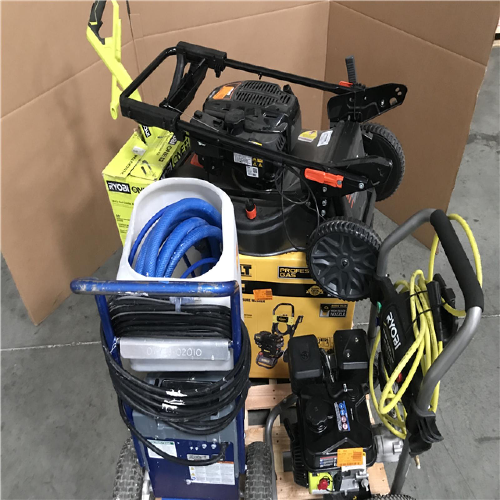 CALIFORNIA AS-IS OUTDOOR POWER EQUIPMENT