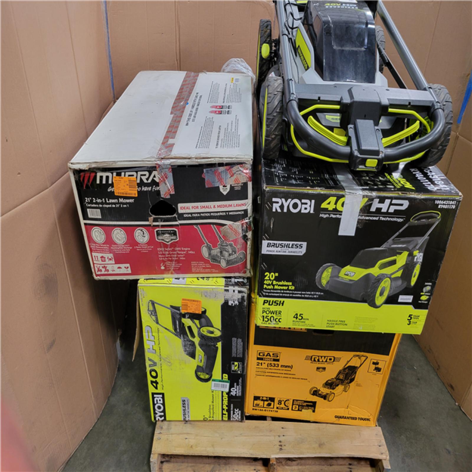 CALIFORNIA AS-IS OUTDOOR POWER EQUIPMENT