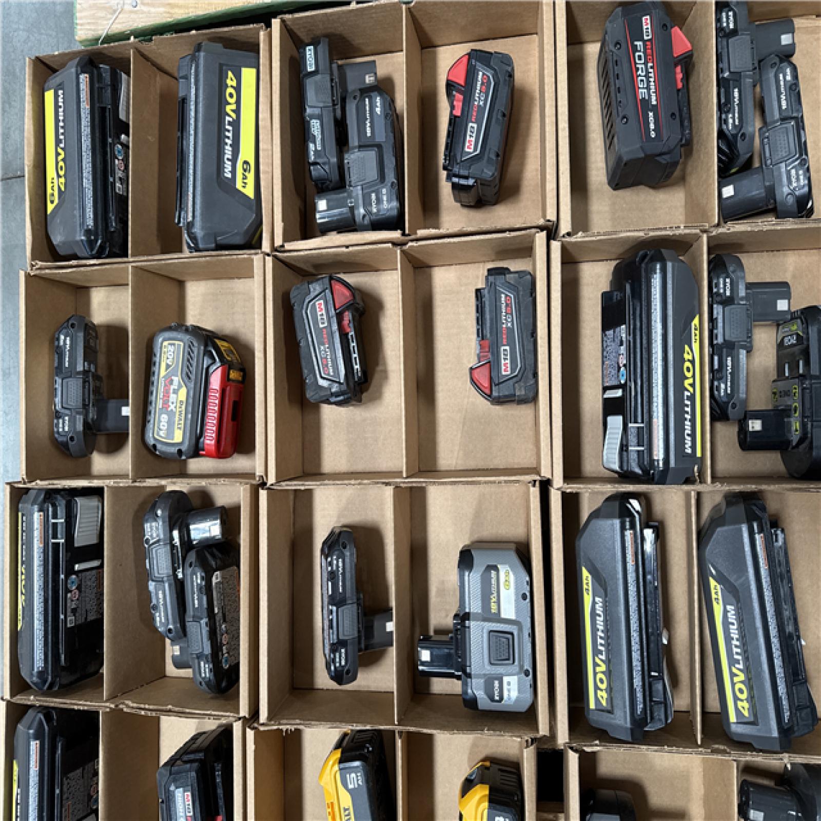 California AS-IS Battery Pallet