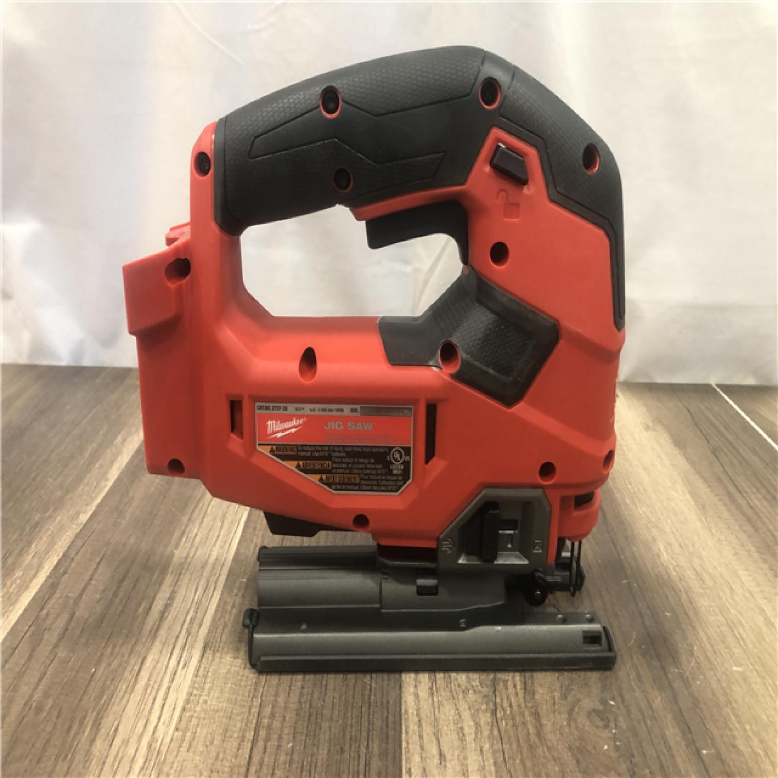 AS-IS Milwaukee M18 FUEL 18V Lithium-Ion Brushless Cordless Jig Saw (Tool-Only)