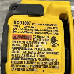 AS-IS DEWALT 20V MAX Brushless Cordless 1/2 3-Speed Hammer Drill (Tool-Only)