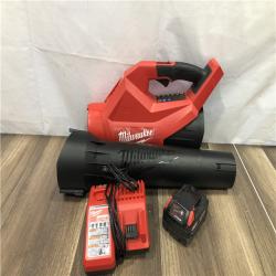AS-IS Milwaukee FUEL 120 MPH 500 CFM 18V Brushless Cordless Battery Powered Leaf Blower Kit
