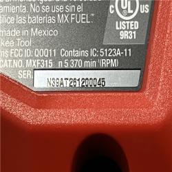 AS-IS Milwaukee MX FUEL Lithium-Ion 14 in. Cut-Off Saw with RAPIDSTOP Brake and Diamond Ultra Segmented Blade (Tool-Only)