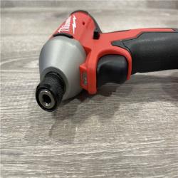 AS-IS Milwaukee 18-Volt Lithium-Ion Compact Brushless Cordless 1/4 in. Impact Driver Kit