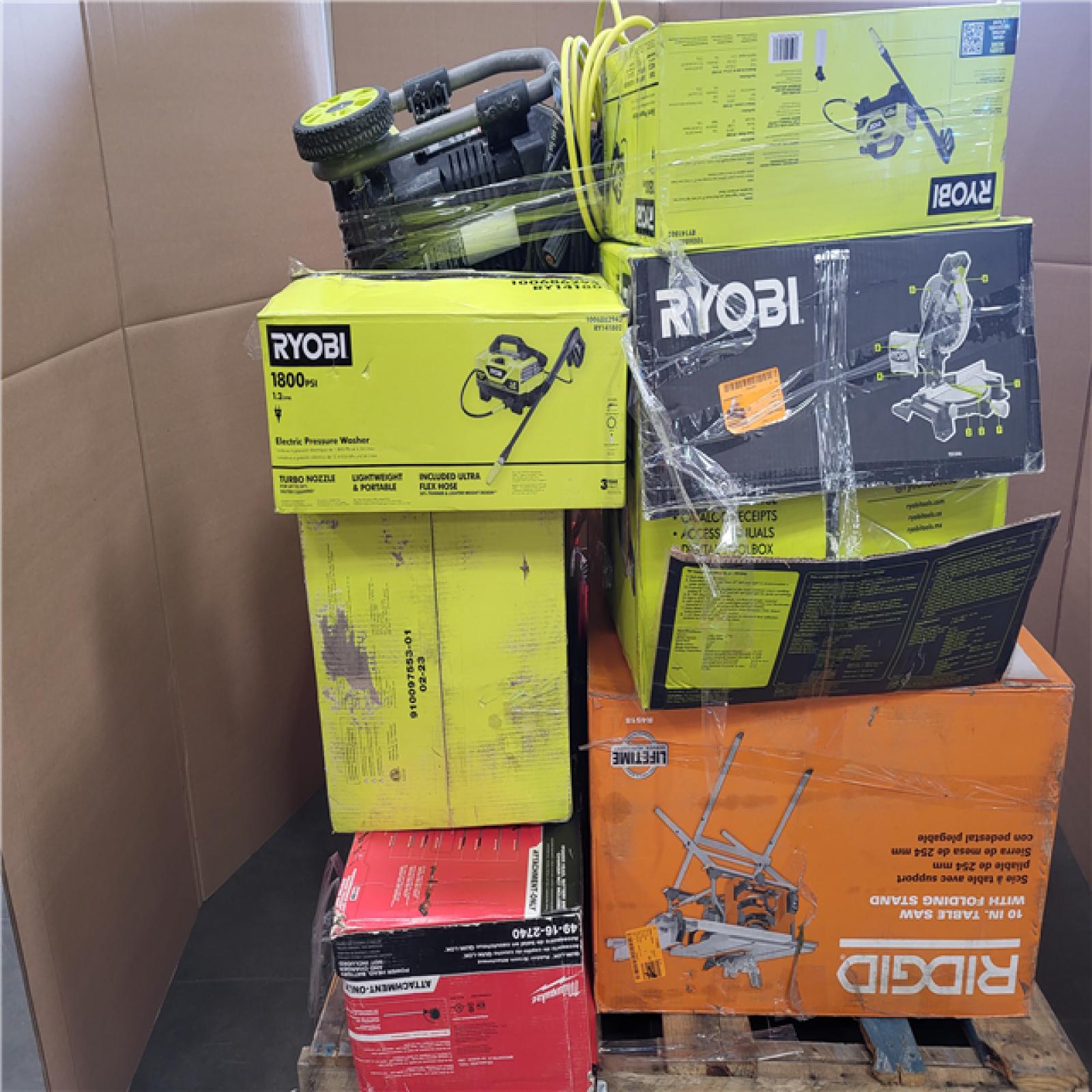 CALIFORNIA AS-IS TOOL pallet