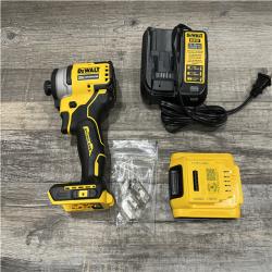 AS-IS DEWALT Atomic 20V Max Lithium-Ion Brushless Cordless Compact 1/4 in. Impact Driver Kit