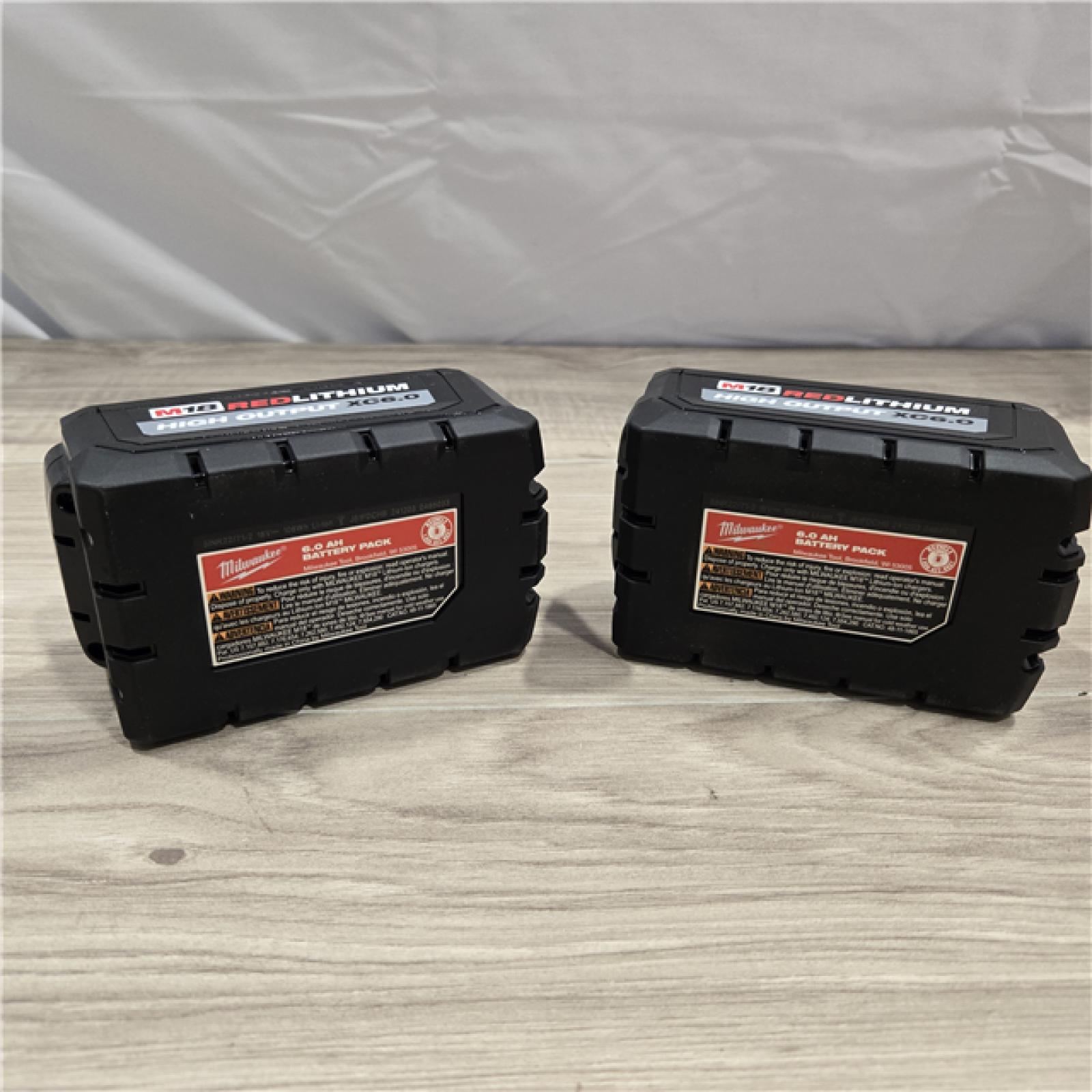 LIKE NEW! - Milwaukee 18-Volt Lithium-Ion High Output Starter Kit with Two 6.0 Ah Battery and Charger