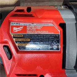 HOUSTON LOCATION - AS-IS Milwaukee FUEL 18V Lithium-Ion Brushless Cordless GEN 2 SUPER HAWG 1/2 in. Right Angle Drill (Tool-Only)