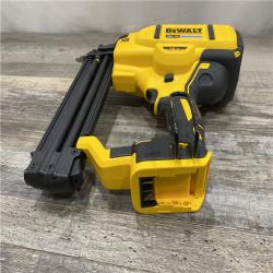 AS-IS DEWALT 20V MAX XR Lithium-Ion Electric Cordless 18-Gauge Brad Nailer (Tool Only)