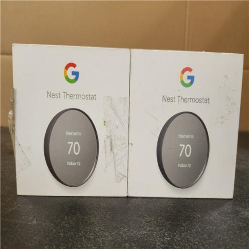 Phoenix Google Nest Thermostat - Smart Programmable Wi-Fi Thermostat (2-Pack)