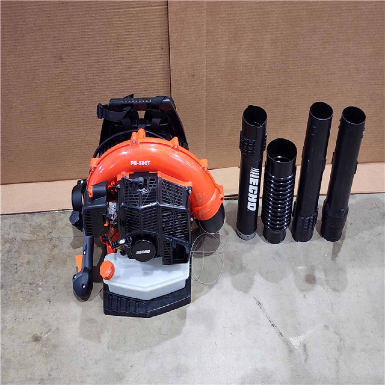HOUSTON LOCATION - AS-IS ECHO 216 MPH 517 CFM 58.2cc Gas 2-Stroke Backpack Leaf Blower with Tube Throttle