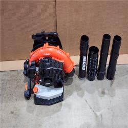 HOUSTON LOCATION - AS-IS ECHO 216 MPH 517 CFM 58.2cc Gas 2-Stroke Backpack Leaf Blower with Tube Throttle