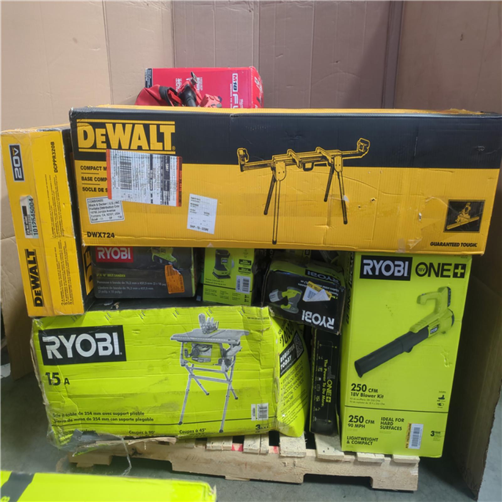 CALIFORNIA AS-IS TOOL PALLET