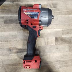 HOUSTON LOCATION - AS-IS Milwaukee M18 1/2 in. Cordless Brushless High Torque Impact Wrench Kit (Battery & Charger)